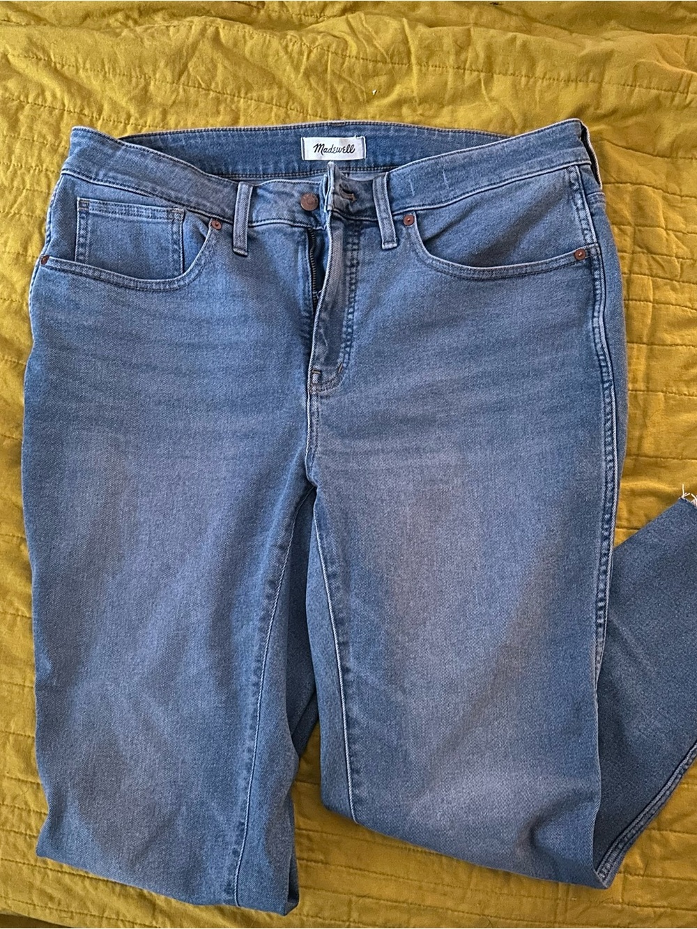 Madewell Women's Curvy High-Rise Skinny Jeans